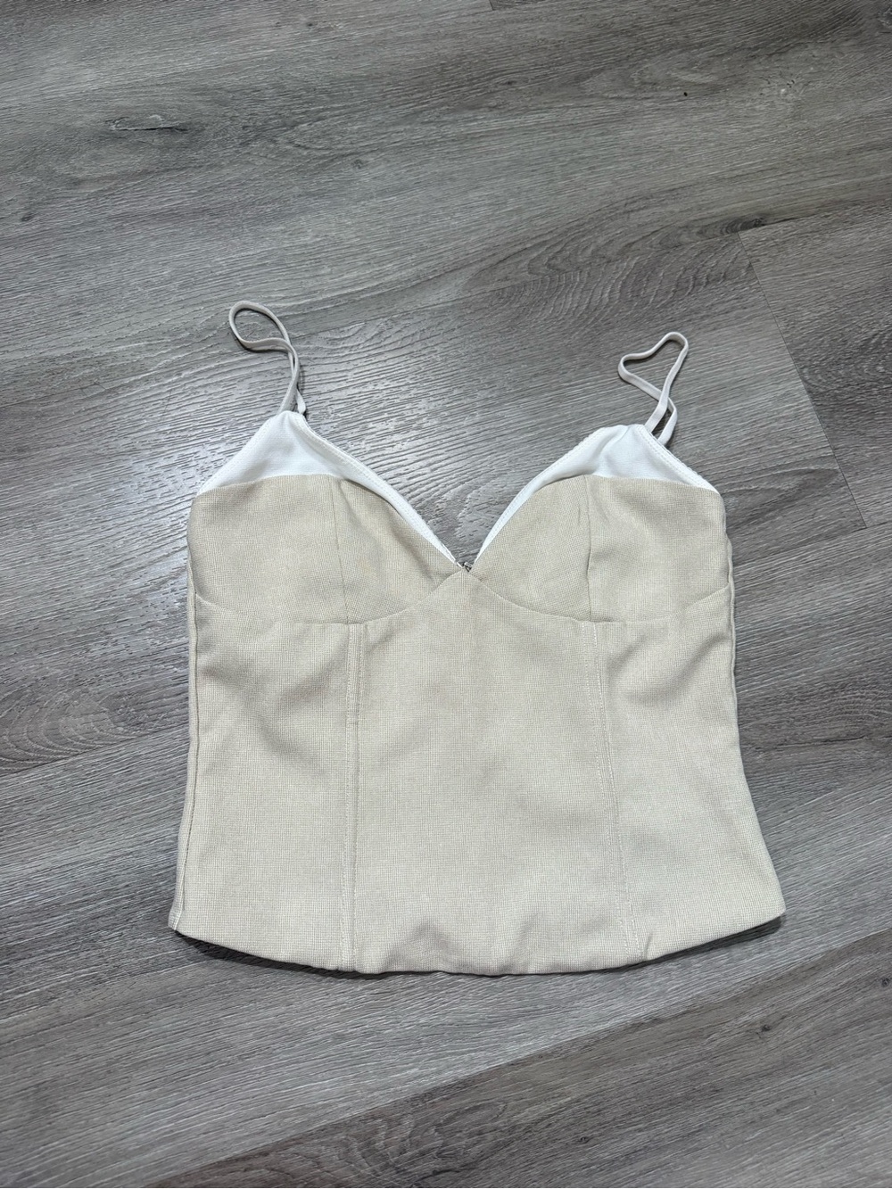 White fox corset